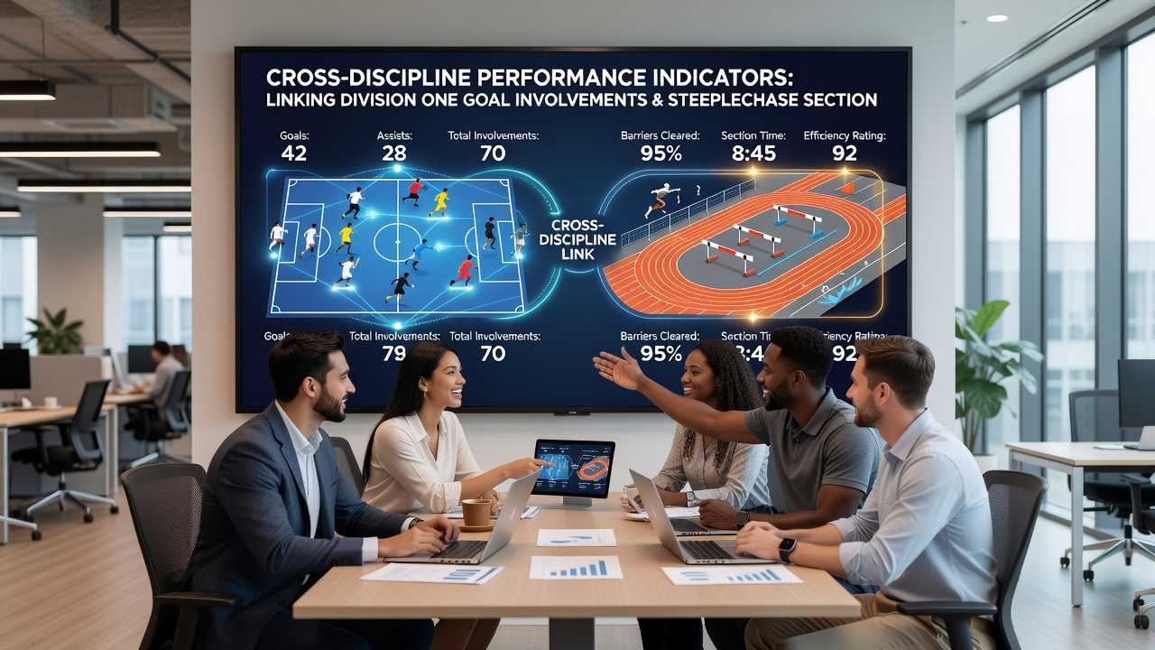 Cross-sport data integration dashboard displaying soccer, racing, and tennis metrics