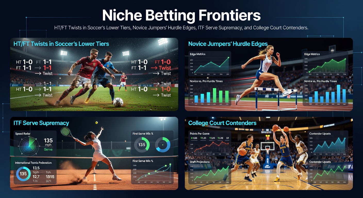 Crowd at a lower-tier soccer match under floodlights, capturing the intensity of half-time/full-time shifts