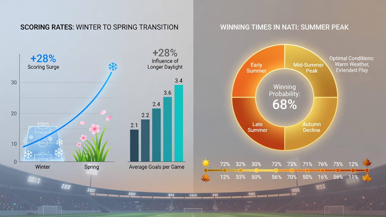 Tennis players competing on outdoor courts under varying seasonal weather conditions that affect ball behaviour and movement