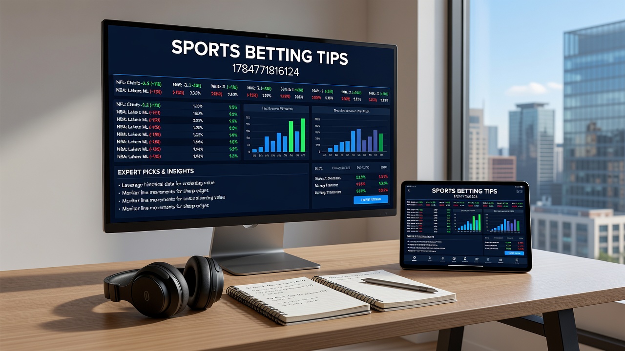Bettors reviewing statistical data on laptops and tablets